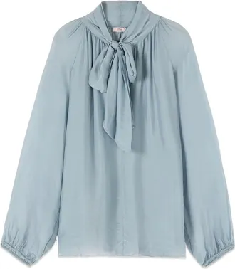 Oltre Mujer, Blusas y Camisas, Azul, Talla: XL