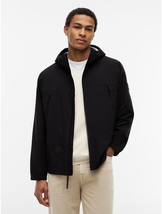 Tommy Hilfiger Mens TH Performance Hooded Jacket - Black - XXXL