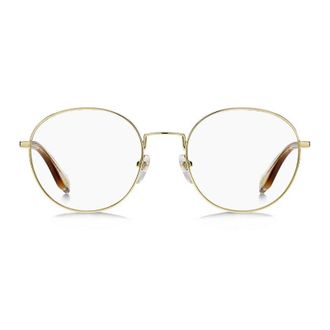 Marc Jacobs Round Full-Rim Gold Eyeglasses - Gold