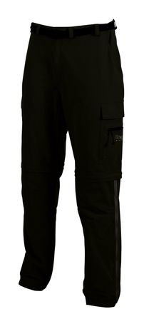 Deproc Outdoorhose DEPROC ACTIVE KENTVILLE T-ZIP MEN, Herren, Gr. 26, Normalgr&ouml;ssen, schwarz, 95% Polyester; 5% Elasthan, Hosen Outdoorhose, auch in Grossen 