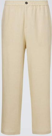 Le Kasha Linen straight pants