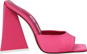 The Attico Pink Fabric Platform Womens Sandals