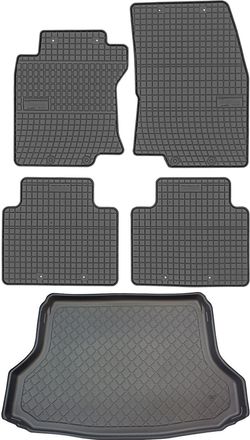 OEM Nissan X-trail T32 Iii Suv De Agosto De 2014 A Agosto De 2017. Juego De Alfombrillas De Goma Para Coche Y Alfombrilla Para Maletero
