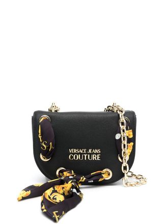 Versace Jeans Couture Borsa a spalla con stampa barocca - Nero