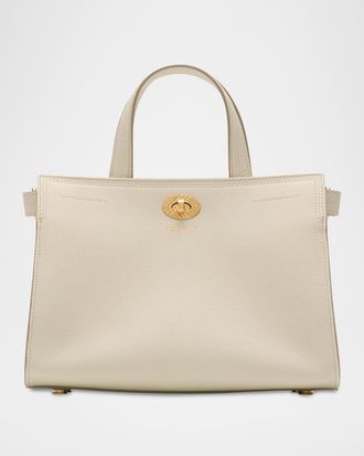Burberry Cotswolds Grainy Leather Tote Bag