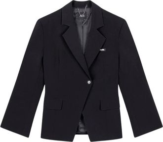 ALIX The Label Alix The Label, Dames, Jassen, Zwart, Maat: S Leer