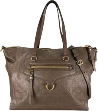Louis Vuitton Borsa Tote Monogram Empreinte Pre-owned - - Pre-owned - Donna - Marrone - ONE SIZE