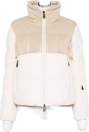 Moncler Bomber Bessin - - Jackets - Donna - Bianco - XS