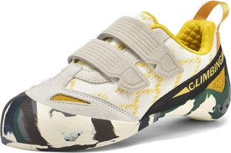 Generic Unisex Anti-Slip Wear-Resistant Bouldering Rock Climbing Shoes - Lightweight Entry-Level Professional Training Shoes (White Grey,5.5)