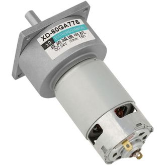 OEM Micromotor De Cc De 35 W Con Engranajes Met&aacute;licos, Velocidad Ajustable En Sentido Horario/antihorario (24 V, 150 Rpm) -crezuo
