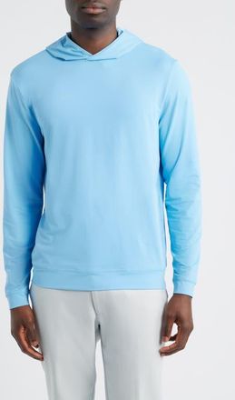 Johnnie-O Motion Performance Hoodie in Maliblu at Nordstrom, Size Xx-Large