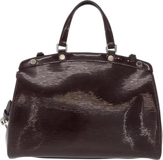 Louis Vuitton Pre-owned Handbags, female, Purple, Size: ONE SIZE Pre-owned Vernis Handbag