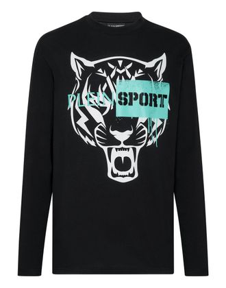 Plein Sport T-Shirt Ronde Hals Tiger
