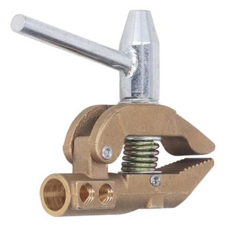 OEM Pinza De Tierra Para Soldadura De Lat&oacute;n, Pinza De Tierra Para Soldadura De 800 A, Pinza De Tierra Para Soldadura Profesional Con Manguito De Goma De 3
