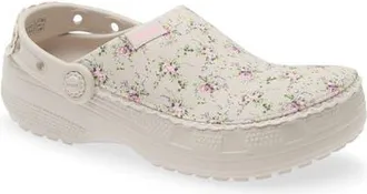 Crocs Classic Crafted Clog in Cocoa Cream at Nordstrom, Size 7