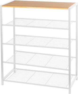 OEM Estanter&iacute;a Zapatera De 5 Niveles 80x30x73cm Brunbeste Bb-3559