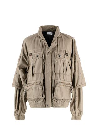 John Elliott + Co Green Cargo Jacket Size L