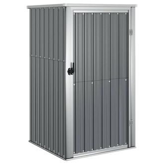 vidaXL Cobertizo De Herramientas Jard&iacute;n Acero Galvanizado 88x89x161 Cm Vidaxl