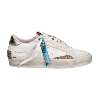Crime London Dames, Schoenen, Wit, Maat: 37 EU Leer