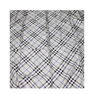 Burberry Womens Gray Silk Foulard Accessory