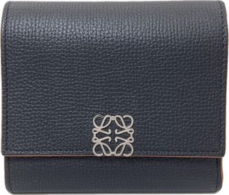 Loewe Black Leather Wallet (Bi-Fold) (Pre-Owned)