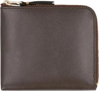 Comme Des Gar&ccedil;ons Classic Line Wallet - Heren - Portefeuilles - Bruin - ONE Size - Leer - Accessoires