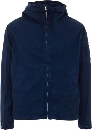 C.P. Company C.p. Company, Jassen, Heren, Blauw, S, Katoen, Micro-reps Jas