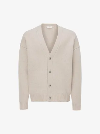 Gentiluomo Button Cardigan | Beige