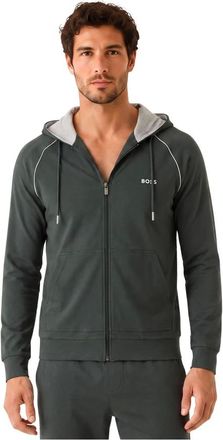HUGO BOSS Heren, Sweatshirts & Hoodies, Groen, Maat: 2XL Katoen