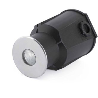 Faro Barcelona Taro Empotrable De Suelo Negro Mate 70449