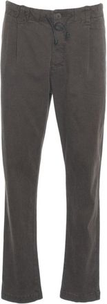Transit Par-Such Relaxed Fit Trousers With Classic Pleats And Drawstring Waistband