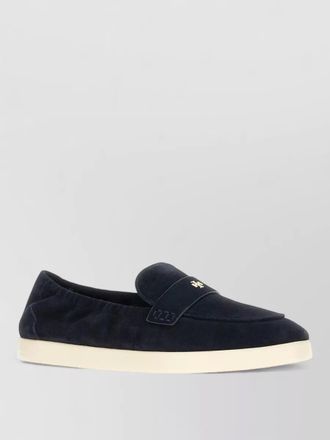 Tory Burch suede sport loafers rubber sole design