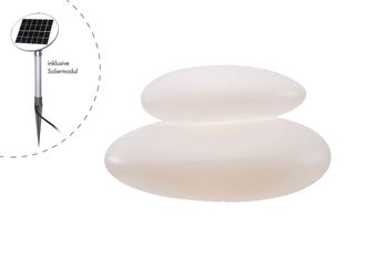 8 seasons design 8 Seasons Shining Stone Xl L&aacute;mpara Solar Natural 69x55 Cm