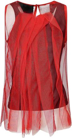 Maria Calderara Sleeveless cotton top