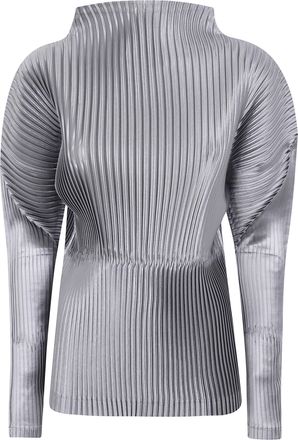 Issey Miyake Shirt Glossed Panels Pleats