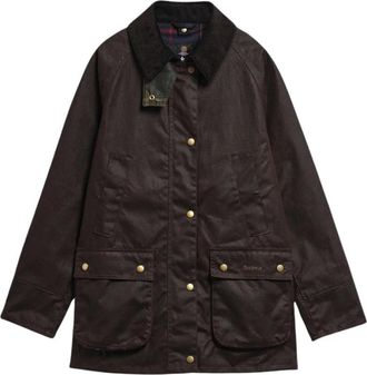 Barbour Acorn Wax Jacket - Dames - Zomerjassen - Groen - 3XL - Katoen - Jassen