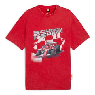 Puma x Scuderia Ferrari Graphic T-Shirt Rosso Corsa 632997-02