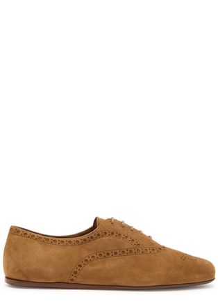 Churchs Churchs Rebecca Suede Derby Shoes - Brown - 36 (IT36 / UK3)