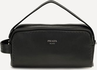 Prada Leather Shoulder Bag Male UNI