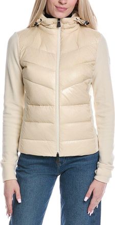Moncler Puffer Zip-Up Cardigan
