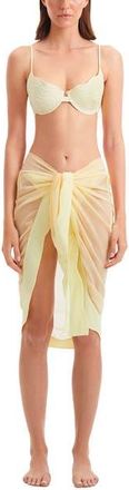Moeva Raiden - Cover Up Pareo Resortwear in Yellow at Nordstrom, Size One Size Eu