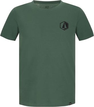 2117 of Sweden Apelviken T-Shirt Print T-Shirt f&uuml;r Herren | oliv