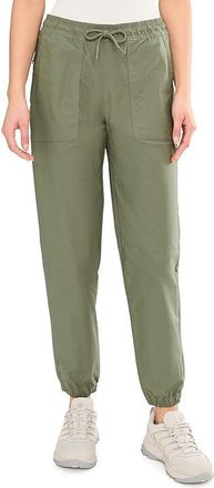 Columbia ROC Ripstop Joggers Womens Clothing Stone Green : 2XL R, Cotton/Elastane