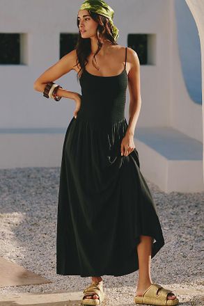 L*Space Misha Smocked Midi Dress