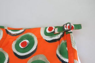 Dolce & Gabbana Mens Orange Cupcake Beachwear Shorts Swimwear
