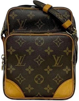 Louis Vuitton Pre-owned Vintage Monogram Schoudertas - Dames - Vintage Schoudertas - Bruin - ONE Size - Vintage