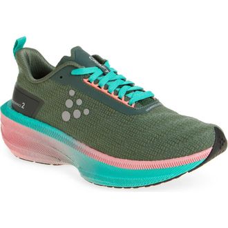 Craft Endurance 2 Running Shoe in Leaf/Eon at Nordstrom Rack, Size 10