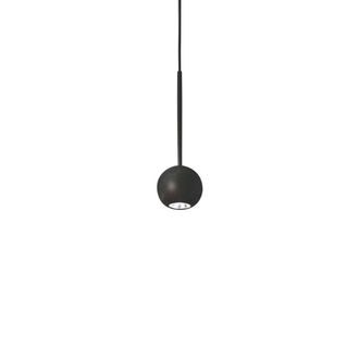 Netlighting Archimede Integrated LED Globe Pendant Ceiling Light Black 250Lm 3000K