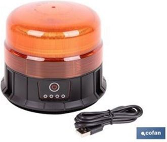 cofan Luz Giratoria 39 Led Smd Im&aacute;n Recargable