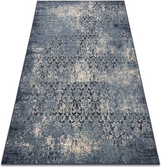 RugsX Alfombra Nain Vintage 7010/50911 Azul Oscuro / Beige Blue 120x170 Cm